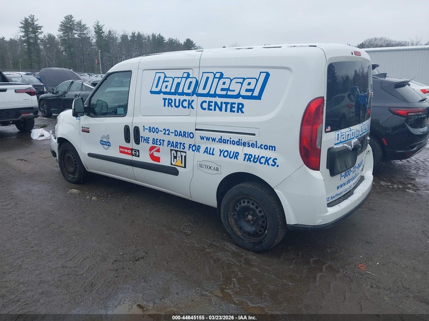 2018 Ram Promaster city VIN ZFBERFBB8J6J23575 IAAI salvage auction — FRONT END, Salvage Title, sold $475 on 2026-07-10 (photo 3)