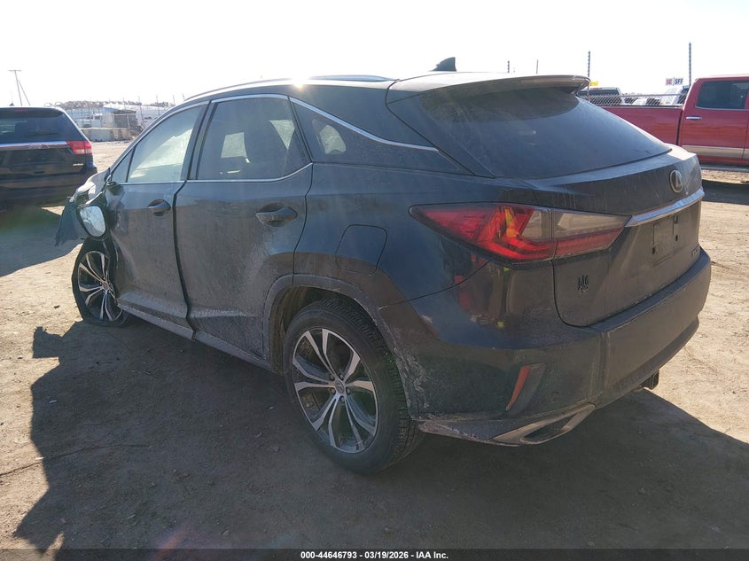 2017 Lexus Rx VIN 2T2ZZMCA9HC055472 IAAI salvage auction — LEFT FRONT, Salvage Title, sold $9,500 on 2026-07-30 (photo 3)