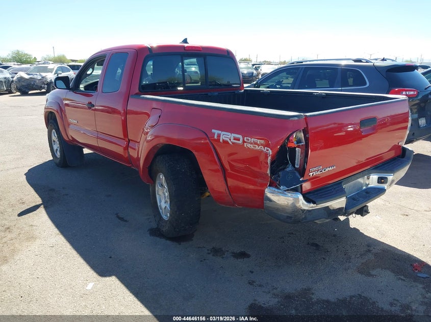 2015 Toyota Tacoma VIN 5TFUU4EN0FX116929 IAAI salvage auction — LEFT REAR, Salvage Title, sold $6,500 on 2026-07-23 (photo 3)