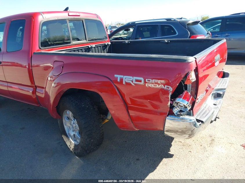 2015 Toyota Tacoma VIN 5TFUU4EN0FX116929 IAAI salvage auction — LEFT REAR, Salvage Title, sold $6,500 on 2026-07-23 (photo 6)