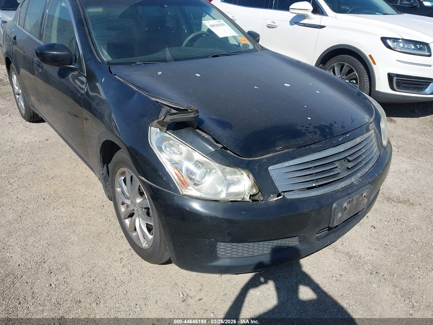 2009 Infiniti G VIN JNKCV61F69M353478 IAAI salvage auction — FRONT END, Clear (Oklahoma), sold $425 on 2026-07-07 (photo 6)