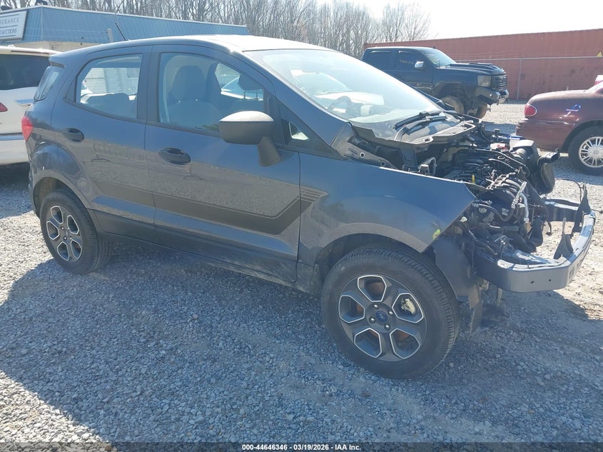 2022 Ford Ecosport VIN MAJ6S3FL8NC463328 IAAI salvage auction — FRONT END, Salvage (Kentucky), sold $1,400 on 2026-07-28 (photo 1)