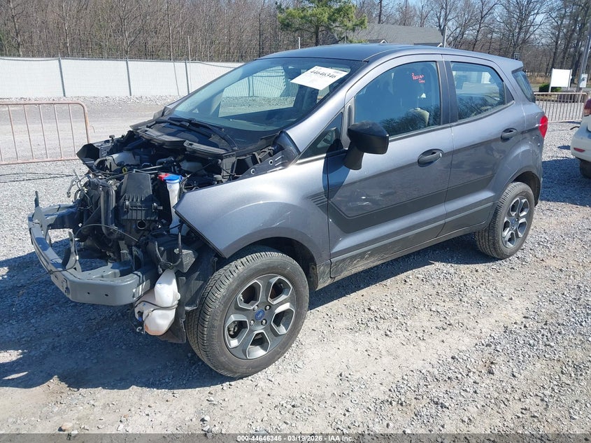 2022 Ford Ecosport VIN MAJ6S3FL8NC463328 IAAI salvage auction — FRONT END, Salvage (Kentucky), sold $1,400 on 2026-07-28 (photo 2)