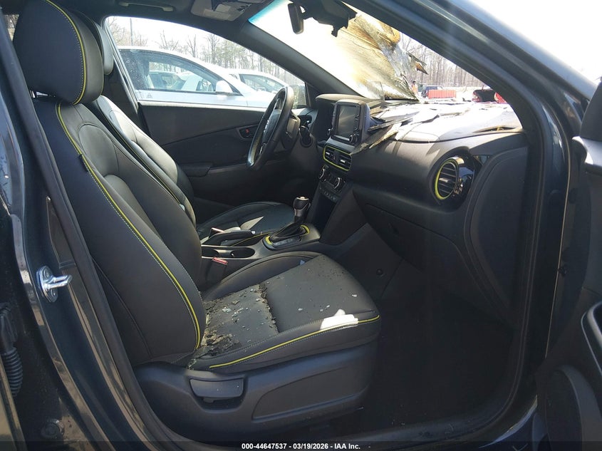 2018 Hyundai Kona VIN KM8K53A51JU071543 IAAI salvage auction — ENGINE BURN, Salvage Title, sold $50 on 2026-07-22 (photo 5)