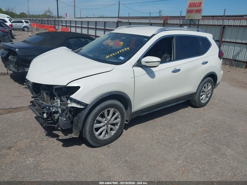 2019 Nissan Rogue VIN JN8AT2MT8KW264020 IAAI salvage auction — FRONT END, Salvage Title, sold $1,325 on 2026-07-17 (photo 2)