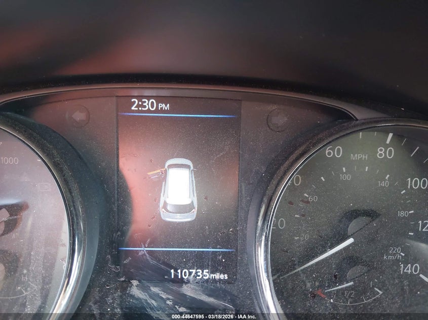 2019 Nissan Rogue VIN JN8AT2MT8KW264020 IAAI salvage auction — FRONT END, Salvage Title, sold $1,325 on 2026-07-17 (photo 7)