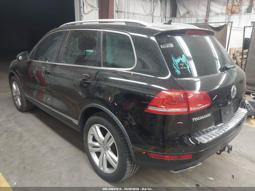 2012 Volkswagen Touareg VIN WVGEK9BP2CD012240 IAAI salvage auction — FRONT END, Salvage (Arizona), sold $2,150 on 2026-07-28 (photo 3)