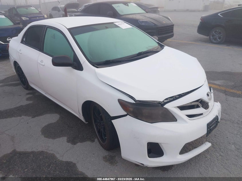 2012 Toyota Corolla VIN 5YFBU4EE8CP050938 IAAI salvage auction — FRONT END, Salvage (California), sold $1,550 on 2026-07-22 (photo 1)