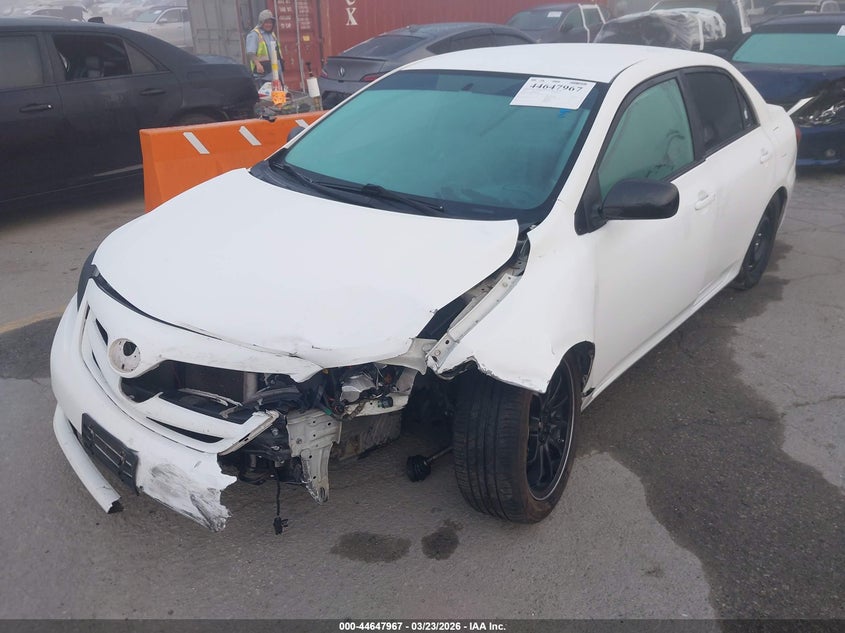 2012 Toyota Corolla VIN 5YFBU4EE8CP050938 IAAI salvage auction — FRONT END, Salvage (California), sold $1,550 on 2026-07-22 (photo 2)