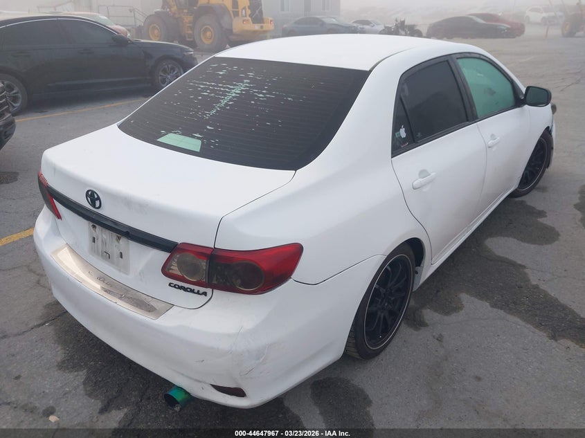 2012 Toyota Corolla VIN 5YFBU4EE8CP050938 IAAI salvage auction — FRONT END, Salvage (California), sold $1,550 on 2026-07-22 (photo 4)