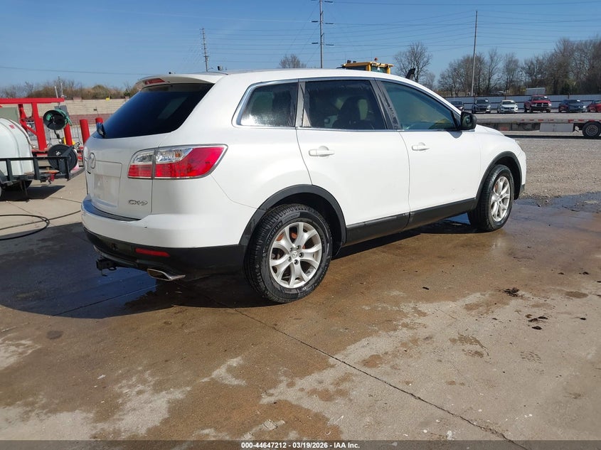 2012 Mazda Cx-9 VIN JM3TB2CA6C0368928 IAAI salvage auction — RIGHT SIDE, Clear (Texas), sold $650 on 2026-07-13 (photo 4)