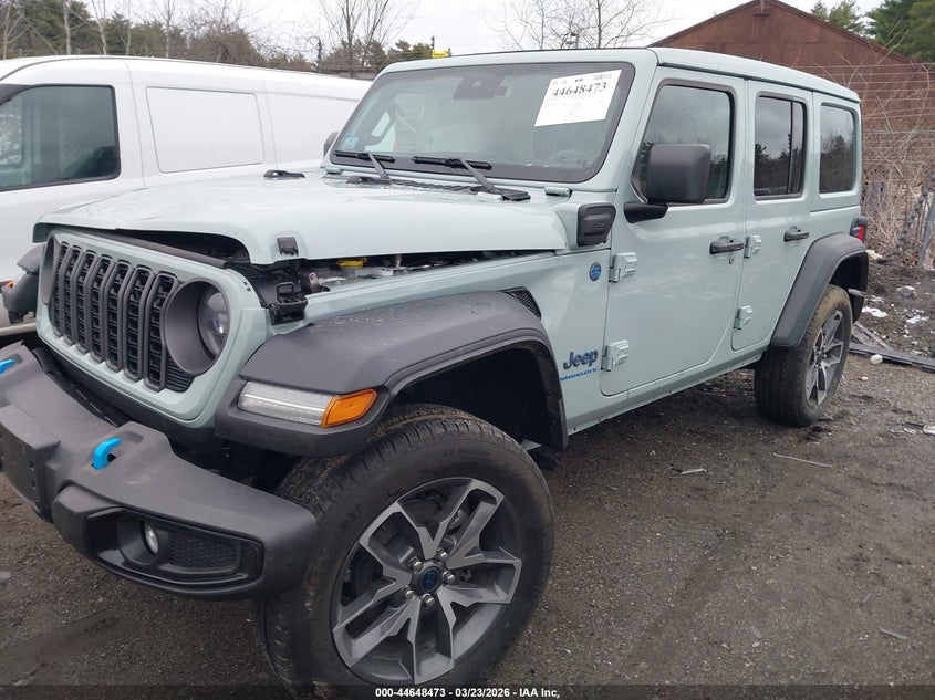 2024 Jeep Grand wagoneer VIN 1C4RJXN62RW342358 IAAI salvage auction — FRONT END, Wait Title, sold $15,050 on 2026-07-18 (photo 2)