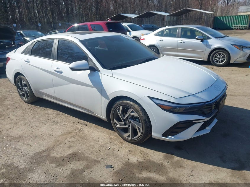 2025 Hyundai Elantra VIN KMHLS4DGXSU070490 IAAI salvage auction — REAR END, Salvage - Greater Than 75% (Maryland), sold $5,500 on 2026-08-01 (photo 1)
