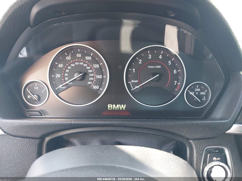 2014 BMW 4er VIN WBA3N5C57EF716107 IAAI salvage auction — ENGINE BURN, Salvage (Mississippi), sold $1,000 on 2026-08-14 (photo 7)