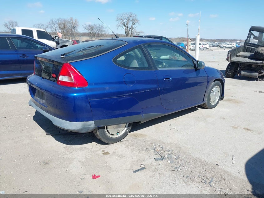 2001 Honda Insight VIN JHMZE14791T002270 IAAI salvage auction — FRONT END, Regular Certificate (Iowa), sold $775 on 2026-07-28 (photo 4)