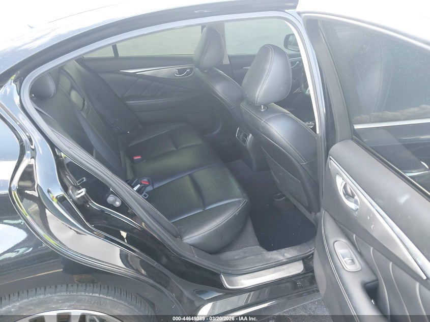 2019 Infiniti Q50 VIN JN1EV7AR9KM594342 IAAI salvage auction — SIDE, Salvage Title, sold $2,300 on 2026-07-23 (photo 8)