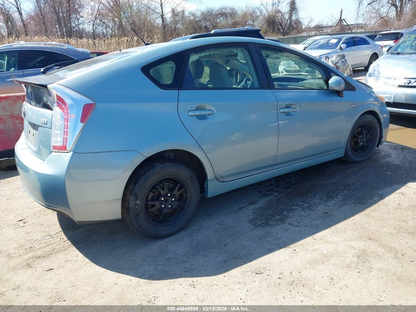 2013 Toyota Prius VIN JTDKN3DU5D1732844 IAAI salvage auction — FRONT END, Clear (Maryland), sold $925 on 2026-07-30 (photo 4)