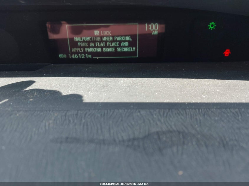 2013 Toyota Prius VIN JTDKN3DU5D1732844 IAAI salvage auction — FRONT END, Clear (Maryland), sold $925 on 2026-07-30 (photo 7)