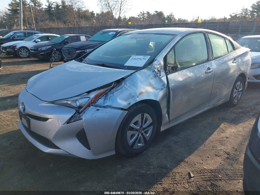 2016 Toyota Prius VIN JTDKARFU8G3016332 IAAI salvage auction — LEFT FRONT, Salvage Title, sold $2,750 on 2026-07-17 (photo 2)