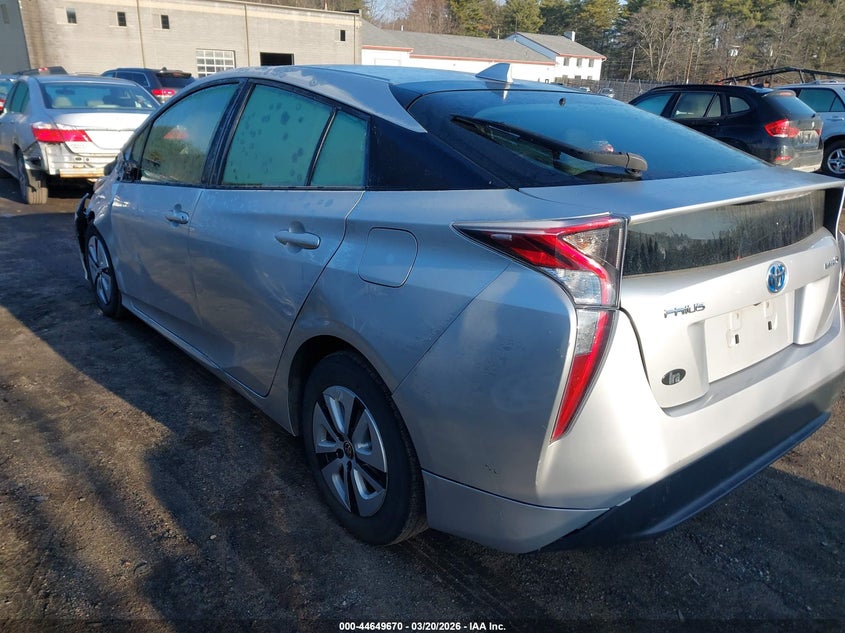 2016 Toyota Prius VIN JTDKARFU8G3016332 IAAI salvage auction — LEFT FRONT, Salvage Title, sold $2,750 on 2026-07-17 (photo 3)