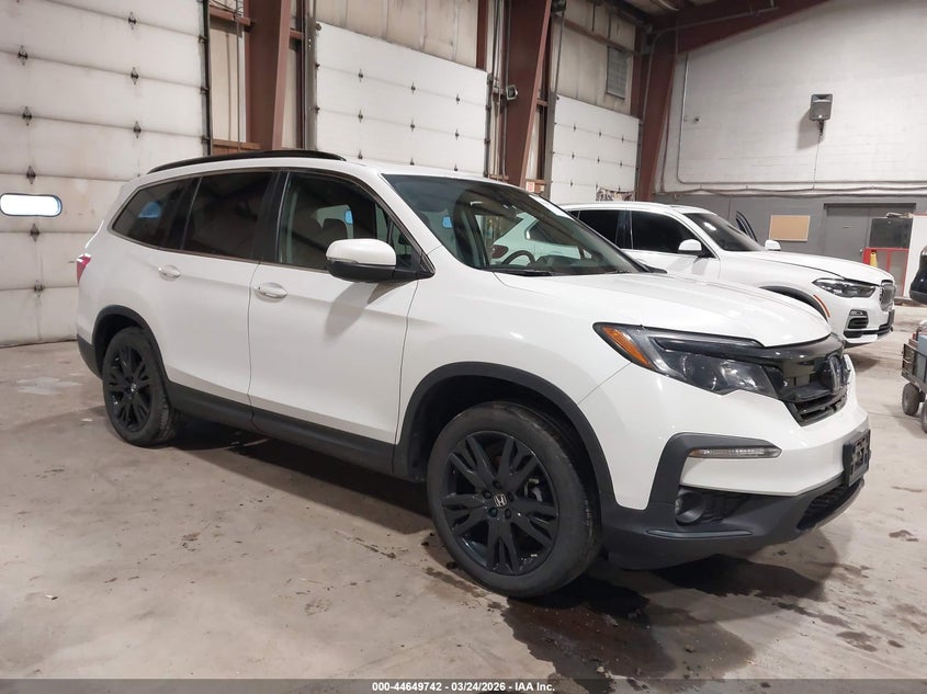 2022 Honda Pilot VIN 5FNYF6H27NB071327 IAAI salvage auction — LEFT SIDE, Salvage (Idaho), sold $8,000 on 2026-07-29 (photo 1)