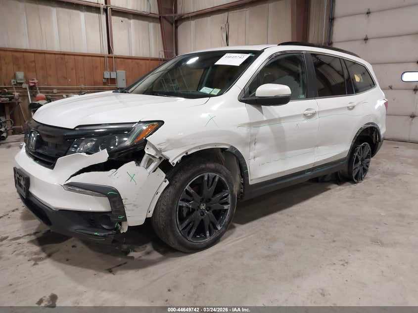 2022 Honda Pilot VIN 5FNYF6H27NB071327 IAAI salvage auction — LEFT SIDE, Salvage (Idaho), sold $8,000 on 2026-07-29 (photo 2)
