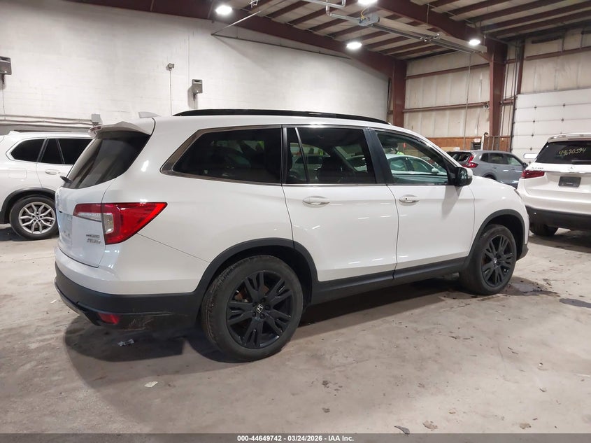 2022 Honda Pilot VIN 5FNYF6H27NB071327 IAAI salvage auction — LEFT SIDE, Salvage (Idaho), sold $8,000 on 2026-07-29 (photo 4)