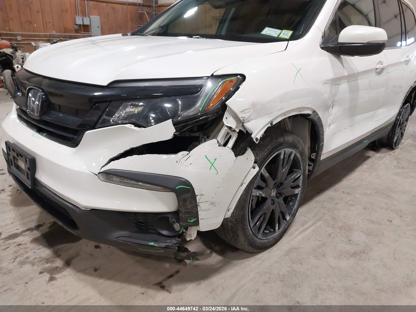 2022 Honda Pilot VIN 5FNYF6H27NB071327 IAAI salvage auction — LEFT SIDE, Salvage (Idaho), sold $8,000 on 2026-07-29 (photo 6)