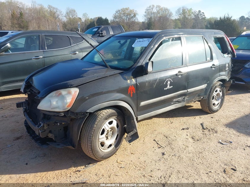 2005 Honda Cr-v VIN SHSRD78535U304865 IAAI salvage auction — FRONT & REAR, Salvage (North Carolina), sold $475 on 2026-07-13 (photo 2)