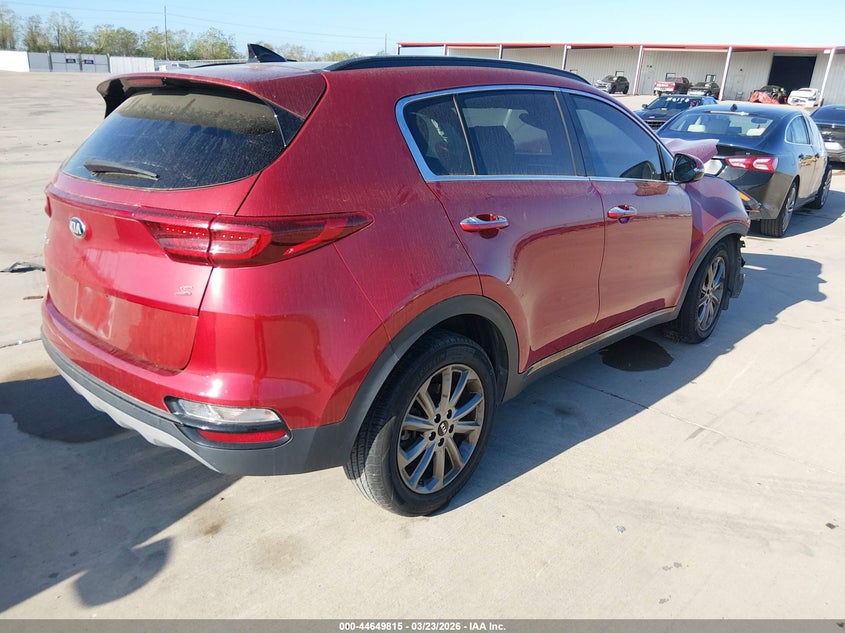 2020 Kia Sportage VIN KNDP63AC3L7802691 IAAI salvage auction — FRONT END, Salvage Title, sold $1,300 on 2026-07-17 (photo 4)