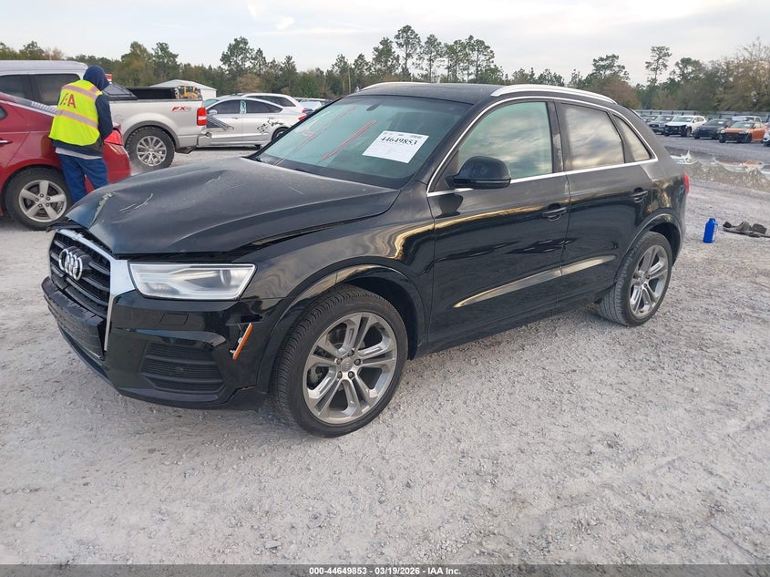 2016 Audi Q3 VIN WA1BFCFS5GR014784 IAAI salvage auction — FRONT END, Salvage Title, sold $2,950 on 2026-07-23 (photo 2)