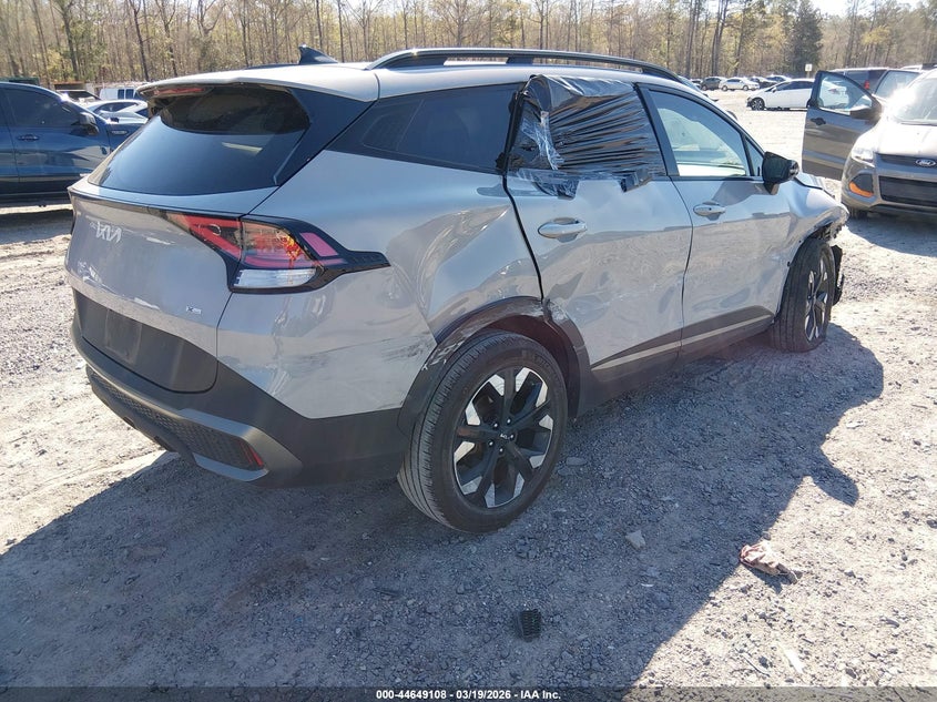 2023 Kia Sportage VIN 5XYK6CAF8PG106468 IAAI salvage auction — SIDE, Salvage (South Carolina), sold $7,200 on 2026-07-28 (photo 4)