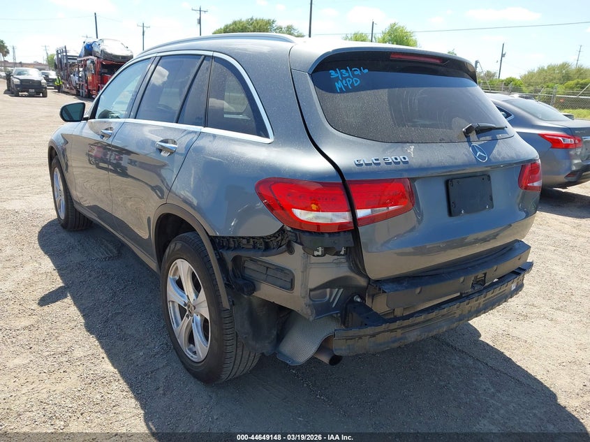 2017 Mercedes-benz Glc VIN WDC0G4JB5HF249464 IAAI salvage auction — REAR END, Salvage Title, sold $6,225 on 2026-07-28 (photo 6)