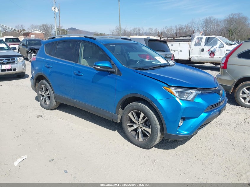 2016 Toyota Rav 4 VIN JTMRFREVXGD190066 IAAI salvage auction — REAR END, Salvage (North Carolina), sold $5,550 on 2026-07-17 (photo 1)