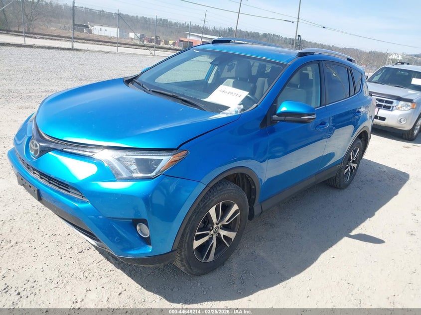 2016 Toyota Rav 4 VIN JTMRFREVXGD190066 IAAI salvage auction — REAR END, Salvage (North Carolina), sold $5,550 on 2026-07-17 (photo 2)
