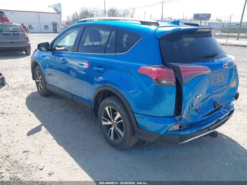 2016 Toyota Rav 4 VIN JTMRFREVXGD190066 IAAI salvage auction — REAR END, Salvage (North Carolina), sold $5,550 on 2026-07-17 (photo 3)