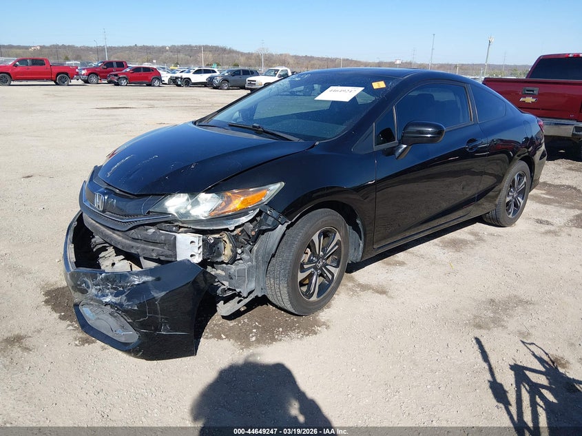 2015 Honda Civic VIN 2HGFG3B80FH515225 IAAI salvage auction — FRONT END, Salvage Title, sold $1,050 on 2026-07-22 (photo 2)
