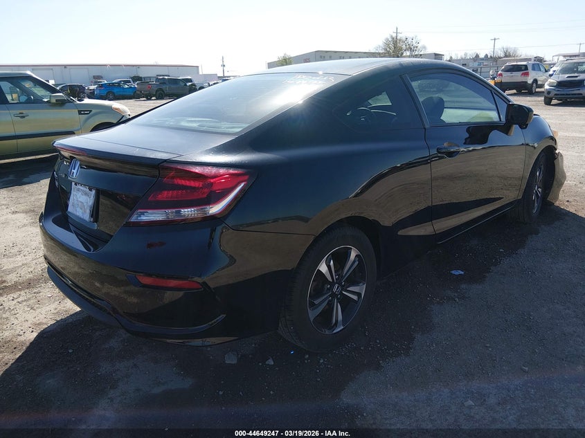 2015 Honda Civic VIN 2HGFG3B80FH515225 IAAI salvage auction — FRONT END, Salvage Title, sold $1,050 on 2026-07-22 (photo 4)