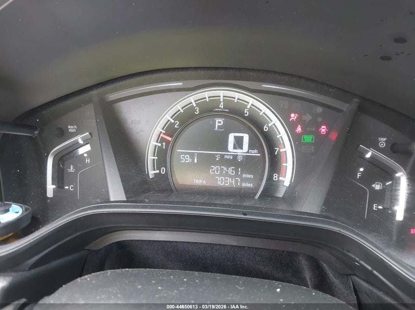 2017 Honda Cr-v VIN 7FARW5H3XHE007170 IAAI salvage auction — FRONT END, Salvage (Georgia), sold $4,275 on 2026-07-31 (photo 7)