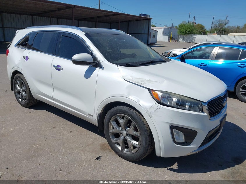 2016 Kia Sorento VIN 5XYPKDA53GG071515 IAAI salvage auction — REAR END, Mv-907A (New York), sold $2,800 on 2026-07-22 (photo 1)