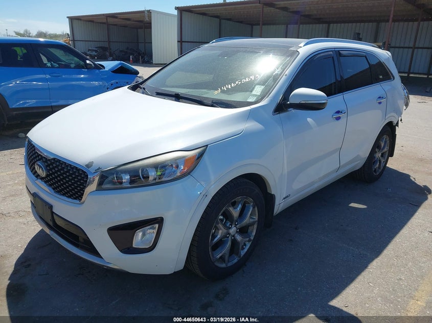 2016 Kia Sorento VIN 5XYPKDA53GG071515 IAAI salvage auction — REAR END, Mv-907A (New York), sold $2,800 on 2026-07-22 (photo 2)