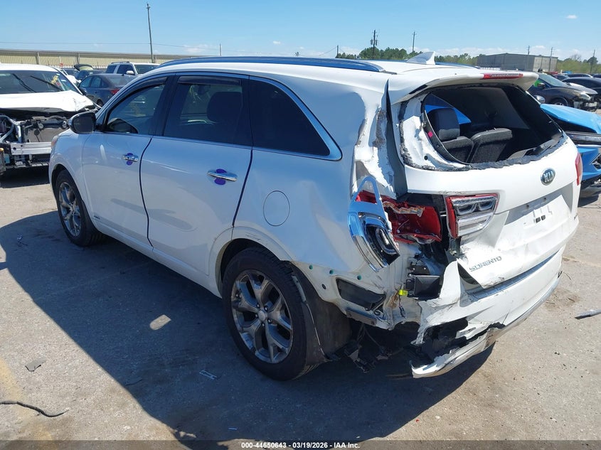 2016 Kia Sorento VIN 5XYPKDA53GG071515 IAAI salvage auction — REAR END, Mv-907A (New York), sold $2,800 on 2026-07-22 (photo 3)