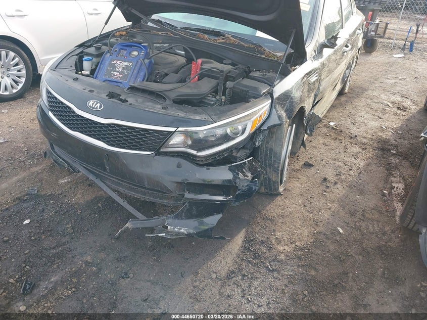 2016 Kia Optima VIN 5XXGT4L39GG115160 IAAI salvage auction — LEFT & RIGHT, Salvage Title, sold $375 on 2026-07-23 (photo 6)