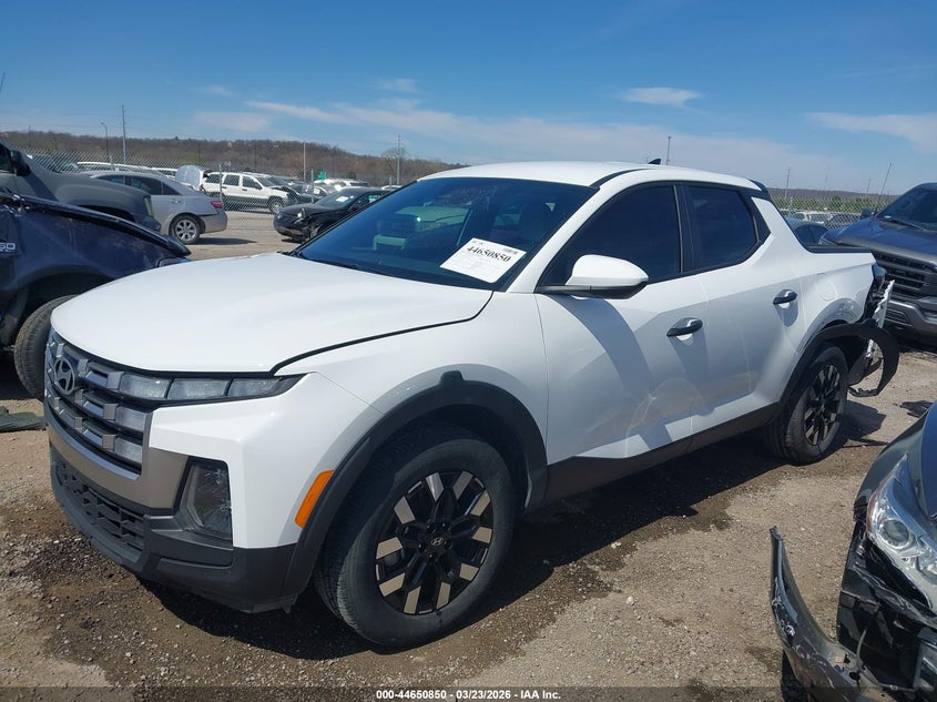 2025 Hyundai Santa cruz VIN 5NTJA4DE6SH151477 IAAI salvage auction — REAR END, Wait Title, sold $25 on 2026-07-21 (photo 2)