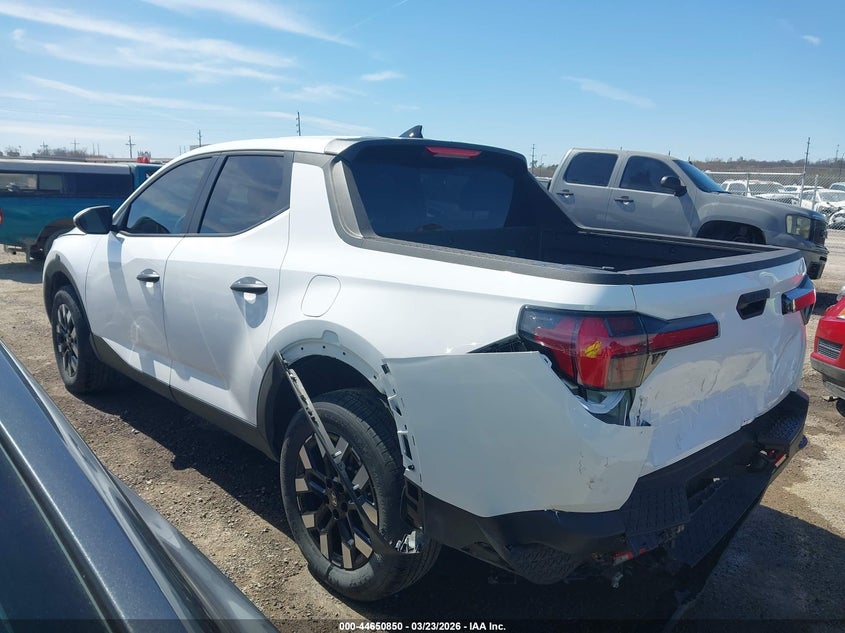 2025 Hyundai Santa cruz VIN 5NTJA4DE6SH151477 IAAI salvage auction — REAR END, Wait Title, sold $25 on 2026-07-21 (photo 3)
