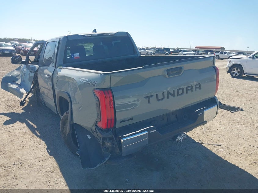 2025 Toyota Tundra VIN 5TFLA5DB2SX334673 IAAI salvage auction — FRONT END, Salvage (Texas), sold $9,350 on 2026-07-06 (photo 3)