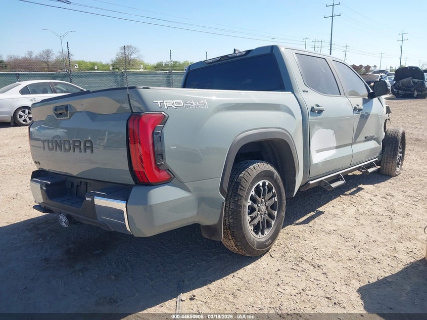 2025 Toyota Tundra VIN 5TFLA5DB2SX334673 IAAI salvage auction — FRONT END, Salvage (Texas), sold $9,350 on 2026-07-06 (photo 4)