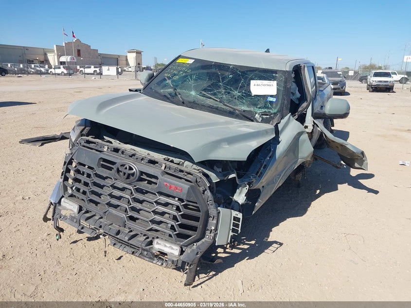 2025 Toyota Tundra VIN 5TFLA5DB2SX334673 IAAI salvage auction — FRONT END, Salvage (Texas), sold $9,350 on 2026-07-06 (photo 6)