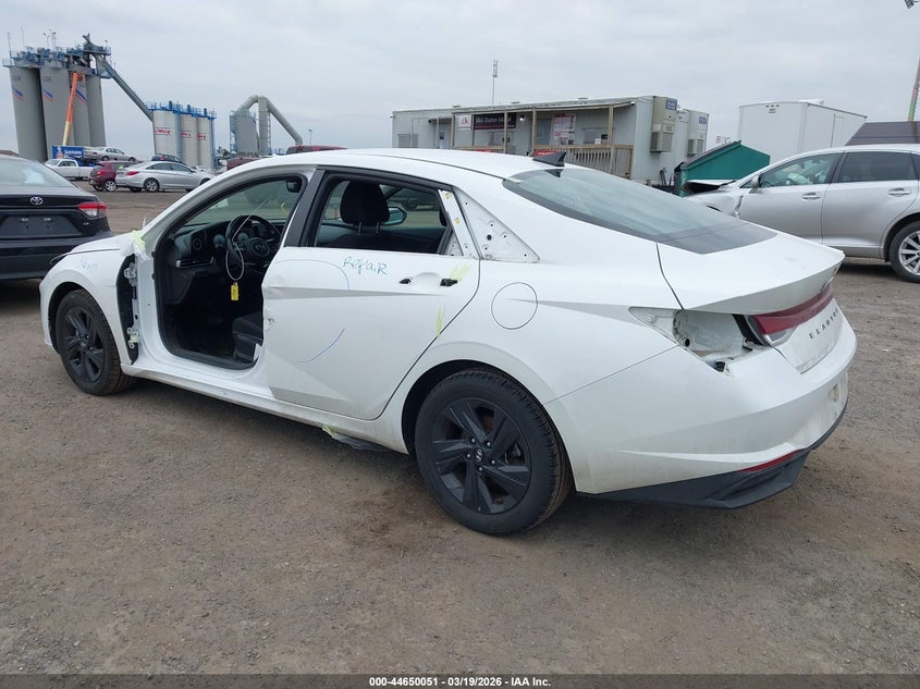 2022 Hyundai Elantra VIN 5NPLS4AG7NH071605 IAAI salvage auction — SIDE, Salvage (Idaho), sold $2,850 on 2026-07-28 (photo 3)