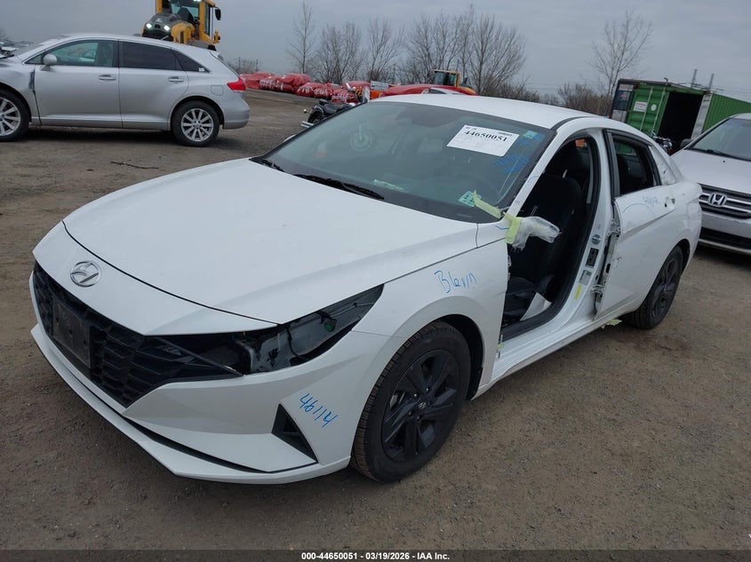 2022 Hyundai Elantra VIN 5NPLS4AG7NH071605 IAAI salvage auction — SIDE, Salvage (Idaho), sold $2,850 on 2026-07-28 (photo 6)